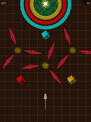 AGRAV iOS screenshot - Overcome obstacles, puzzles, traps and more.